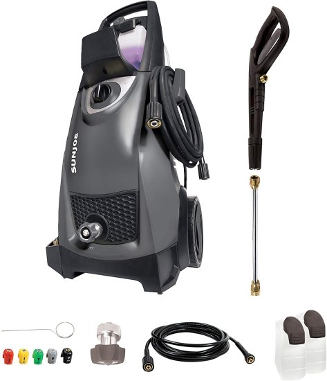 Sun Joe SPX3000-BLK 2030 Max Psi 1.76 Gpm 14.5-Amp Electric Pressure Washer Black