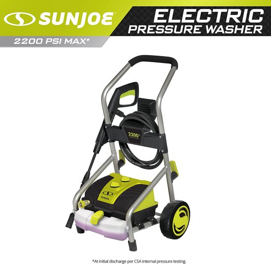 Sun Joe SPX4003 2200-Max PSI 1.6-GPM 14.5-Amp Electric Pressure Washer_1