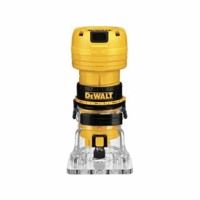 Dewalt デウォルト DWE6000 4.5-Amp Single Speed 1/4-Inch Laminate Trimmer Router