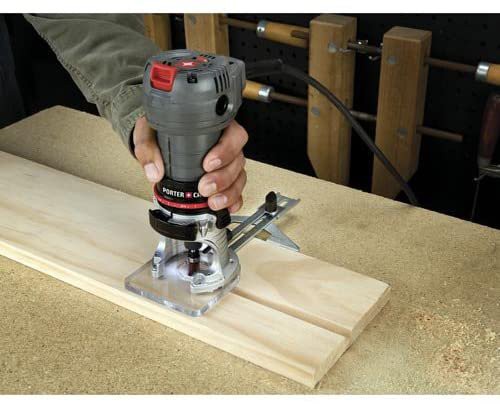 PORTER-CABLE PCE6430 4.5-Amp Single Speed 1/4-Inch Laminate Trimmer, Routerの通販は