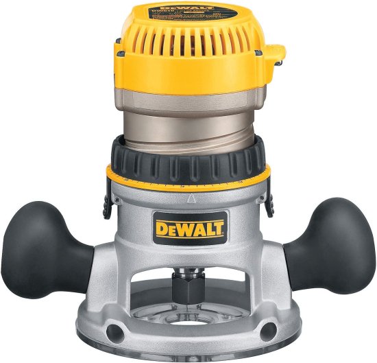 Dewalt デウォルト Router, Fixed Base, 1-3/4-HP (DW616) , Yellow