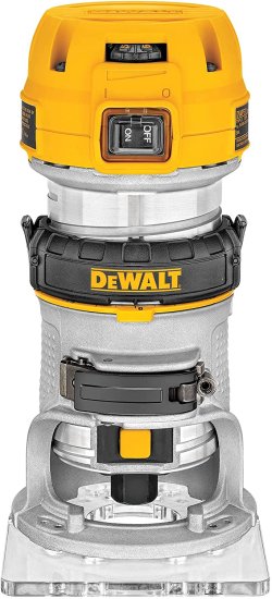 Dewalt デウォルト Router, Fixed Base, Variable Speed, 1-1/4-HP Max Torque (DWP611) , Yellowの通販は 30,225円