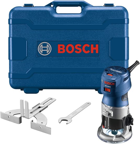 BOSCH ボッシュ GKF125CEK Colt 1.25 HP (Max) Variable-Speed Palm Router Kit with Edge Guideの通販は