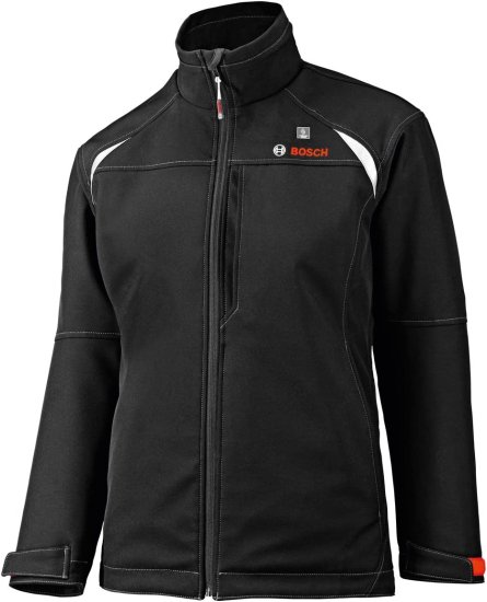 BOSCH ボッシュ Women's 12-Volt Max Lithium-Ion Soft Shell Heated Jacket Kit with 2.0Ah Battery, Charger and Holster PSJ120S-102W