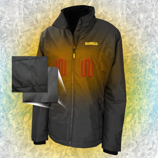 Dewalt デウォルト DCHJ077D1 Women's Quilted Heated Jacket_1