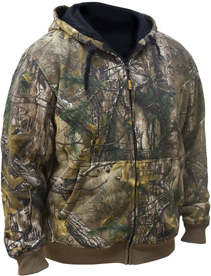 Dewalt デウォルト DCHJ074D1-XL Realtree Xtra Camouflage Heated Hoodie, X-Large, Camouflage