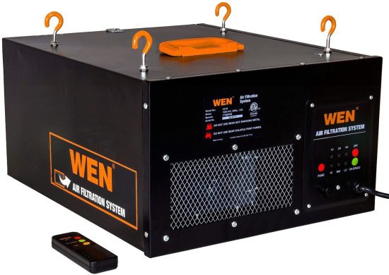 WEN 3410 3-Speed Remote-Controlled Air Filtration System (300/350/400 CFM), Basic w/ RF Remote (400 CFM)の通販は