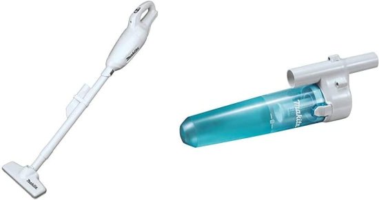 Makita マキタ LC08ZW 12V max CXT Lithium-Ion Cordless Vacuum, Tool Only with 191D74-7 White Cyclonic Vacuum Attachmentの通販は