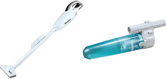 Makita マキタ XLC02ZW 18V LXT Lithium-Ion Compact Cordless Vacuum with 191D74-7 White Cyclonic Vacuum Attachmentの通販は