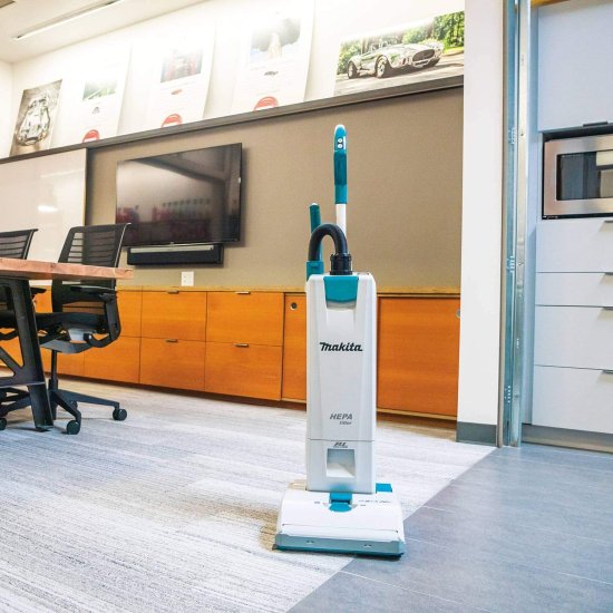 Makita マキタ XCV19PG 18V X2 (36V) LXT? Lithium-Ion Brushless Cordless 1.3 Gallon HEPA Filter 12" Upright Vacuum (6.0Ah)_6