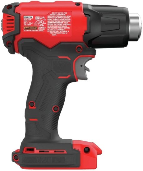 CRAFTSMAN 20V MAX Heat Gun, Tool Only (CMCE530B)_3