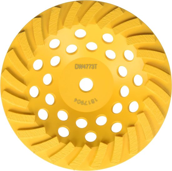 Dewalt デウォルト Grinding Wheel, Diamond Cup, 7-Inch (DW4773T)