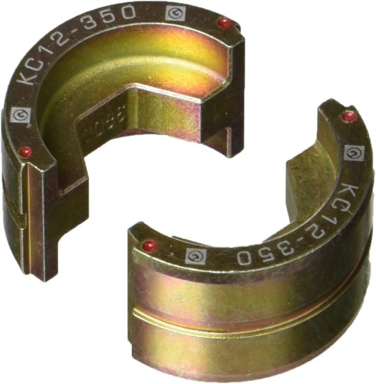 Greenlee KC12-350 DIE,CRIMP-350 COPPER, Red