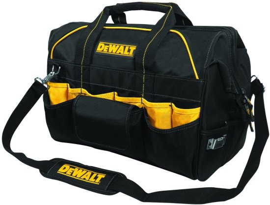 Dewalt デウォルト DG5553 Tool Bag, 18 in. 28 Pocket, Multicolor, Pack of 1