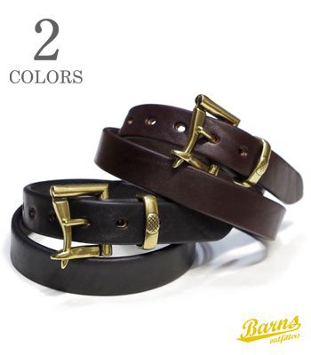 バーンズ 栃木レザー ファイヤーマンバックル BARNS FIREMAN BUCKLE