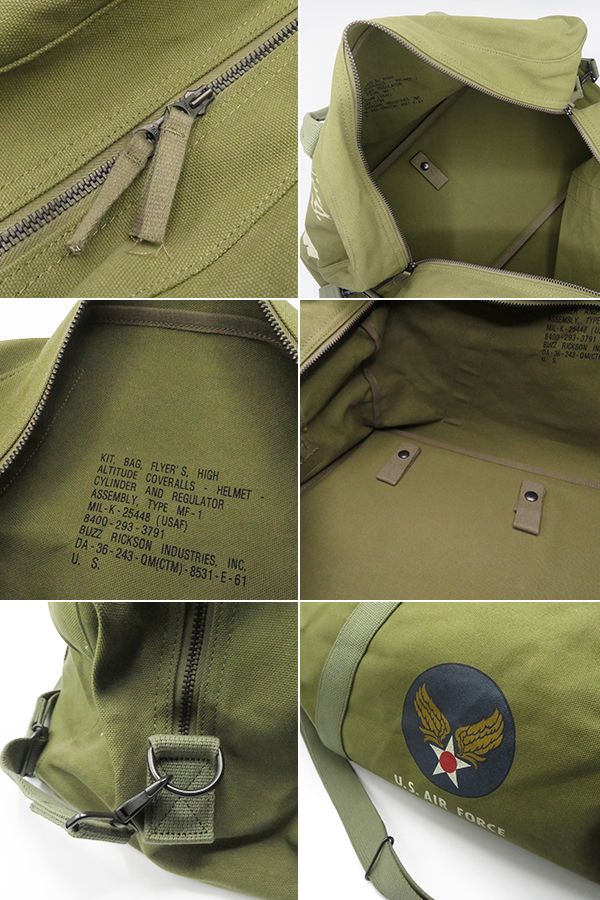 BUZZ RICKSONS バズリクソンズ へヴィーキャンバス|キット・バッグ