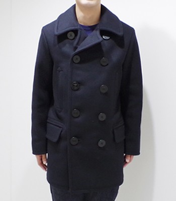 BUZZ RICKSONS バズリクソンズ PEA COAT NAVAL CLOTHING FACTORY BR14146