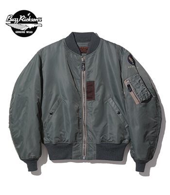 BUZZ RICKSONS バズリクソンズ JACKET,FLYING,INTERMEDIATE|ナイロン|フライトジャケット『Type MA-1 ALBERT TURNER & CO, INC.』【ミリタリー・フライト】BR14900