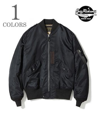 BUZZRICKSON’S WILLIAM GIBSON COLLECTION バズリクソンズ ナイロン|フライトジャケット『Type BLACK L-2B SKYLINE CLOTHING CORPORATIO