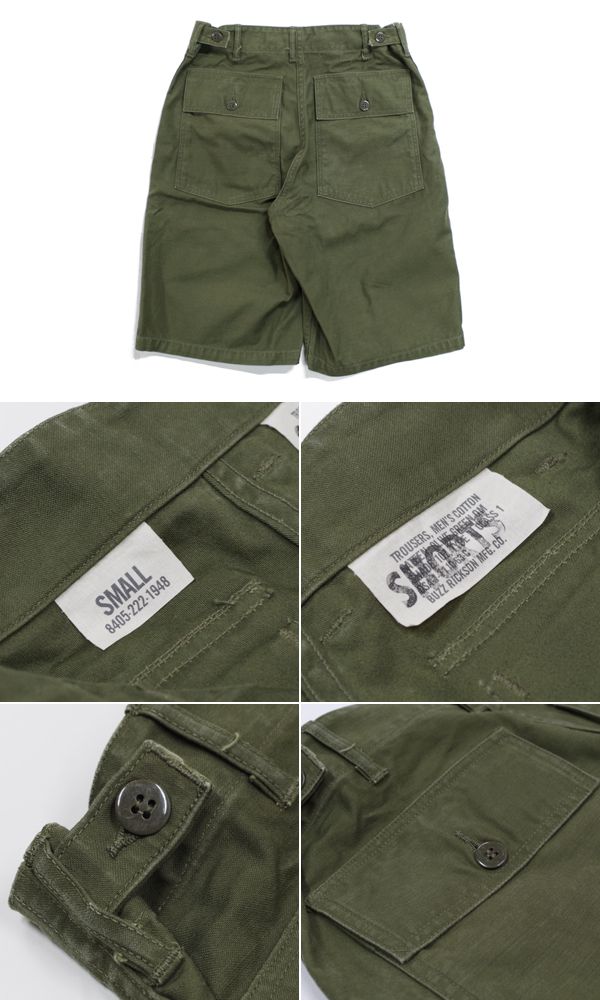 バスリクソンズ チノ ショーツ BUZZ RICKSONS SHADE 107.TYPE I,CLASS SHORTS BR51735_5