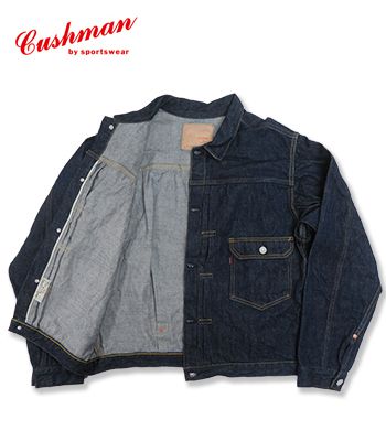 CUSHMAN クッシュマン Special Sewing Jeans|ワンウォッシュ『13.5oz. XX DENIM FIRST MODEL』【アメカジ・ワーク】21393