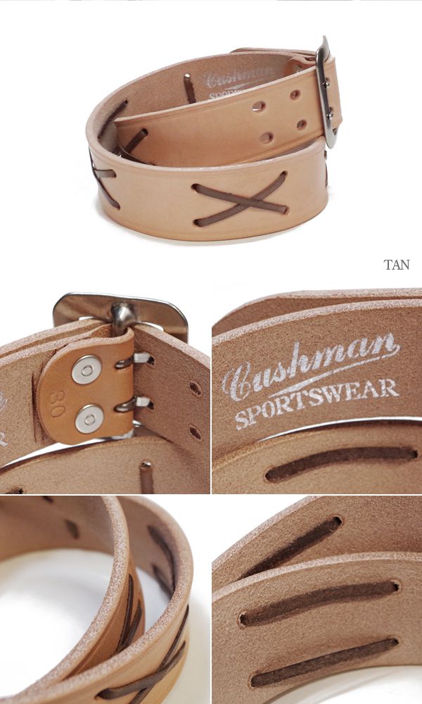 クッシュマン ベルト CUSHMAN 40mm JOHNNY BELT 29154の通販はau PAY