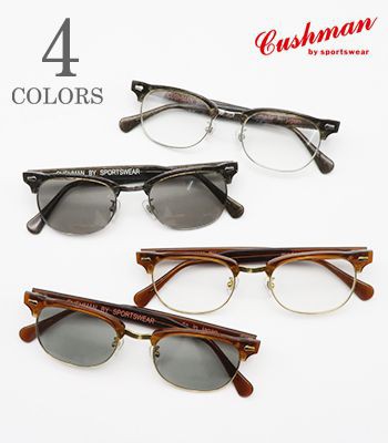 CUSHMAN クッシュマン Made in Japan|福井県鯖江|ハンドメイド|サーモント|ブロウ『BROW TYPE  SUNGLASSES』【アメカジ・眼鏡】29336の通販はau PAY マーケット - ORGAN | au PAY マーケット－通販サイト