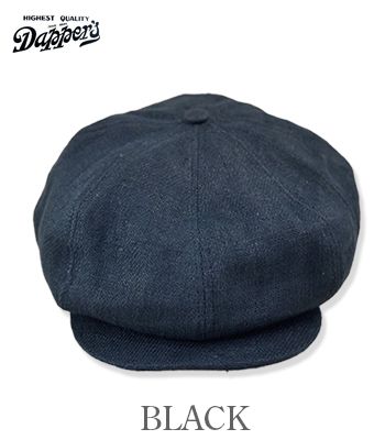 Dappers ダッパーズ リネンツイル|クラシカルキャスケット『Classical Casquette TypeB』【アメカジ・ワーク】1793B_3