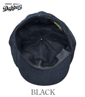 Dappers ダッパーズ リネンツイル|クラシカルキャスケット『Classical Casquette TypeB』【アメカジ・ワーク】1793B_5