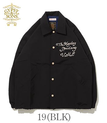 GYPSY＆SONS ジプシーアンドサンズ ロクヨンクロス|コーチジャケット『HEY DAY 60/40 COACH JACKET』【アメカジ・モーターサイクル】GS2449912_1