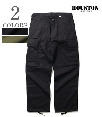 HOUSTON ヒューストン コットンツイル|Battle Dress Uniform|カーゴパンツ『TWILL BDU PANTS』【アメカジ・ ミリタリー】10055の通販は