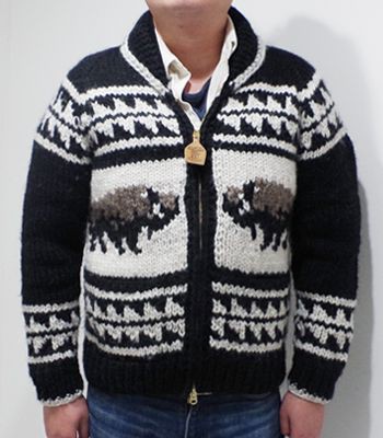 カナタ カウチンセーター KANATA SNOW BUFFALO COWICHAN SWEATER SNOWBUFFALO 20%OFF｜au PAY  マーケット