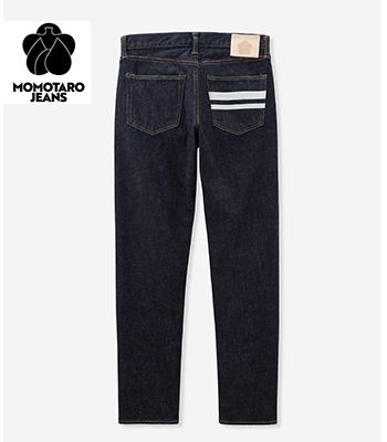 MOMOTARO JEANS 桃太郎ジーンズ 特濃-TOKUNO BLUE|クラシックテーパード|ONE WASH『CLASSIC TAPERED 15.7oz』【アメカジ・デニム】MMJB0201