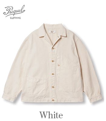 PREQUEL プリクエル HOMAGE 1907|オックスフォード|フレンチカバーオール『French Coverall』【アメカジ・ミリタリー】J1004_1