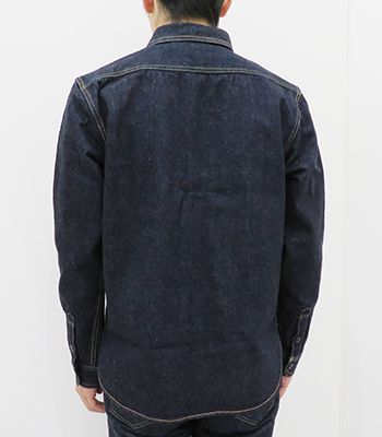ステュディオダルチザン 長袖 デニム ワークシャツ STUDIO DARTISAN