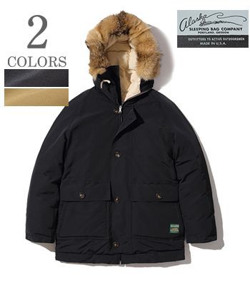 アラスカスリーピングバッグ Made in USA ロクヨンクロス ダウンコート ALASKA SLEEPING BAG GOOSE DOWN ARCTIC WORK & HUNTING COAT AS1