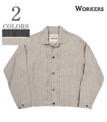 WORKERS ワーカーズ リネン|Gジャン|1st Type『213 Linen Jacket』23s