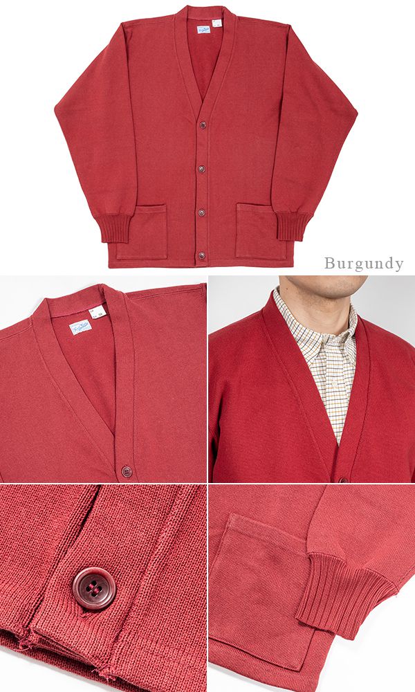 WORKERS ワーカーズ 長袖|14オンス天竺|コットン|カーディガン『Cotton Cardigan Sweater』【アメカジ・ワーク】24w-6-cd_7