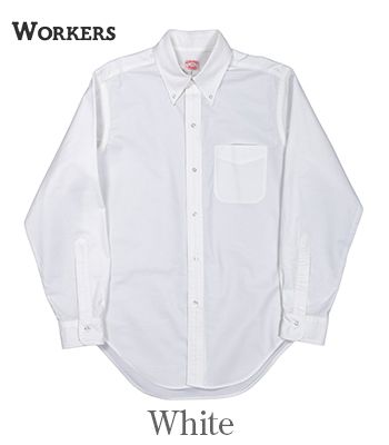 WORKERS ワーカーズ 長袖|スーピマOX|ボタンダウンシャツ『6 Button BD