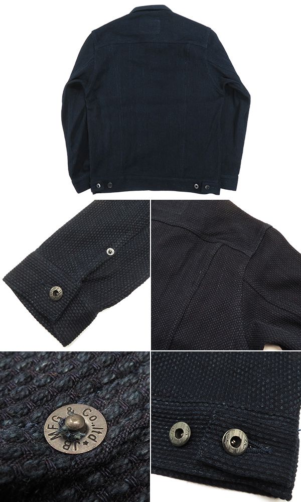 JAPAN BLUE ジャパンブルー インディゴ刺子|2nd Type|ジャケット『11oz