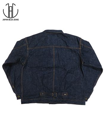 JAPAN BLUE ジャパンブルー アメリカ綿セルヴィッチデニム|1st Type|T-BACK|デニムジャケット『14.8oz. Denim Jacket』【アメカジ・ワーク】JBGJ1003