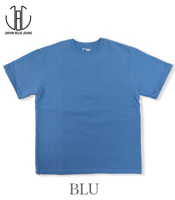 JAPAN BLUE ジャパンブルー 半袖|18ゲージ|ハードインレイ|スウェットTシャツ『18G Inlay Crew Tee』【アメカジ・ワーク】JBTS1010 JAPAN BLUE ジャパンブルー 半袖|18ゲージ|ハードインレイ|スウェットT