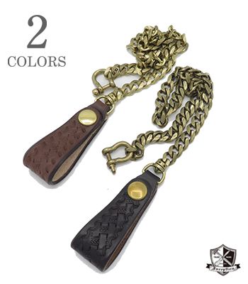 インセプション UKサドル バスケット 真鍮 ブラス ウォレットチェーン INCEPTION UK SADDLE BASKET BRASS CHAIN IPC-06