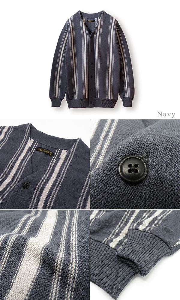 ORGUEIL オルゲイユ 長袖|コットンリネン|ランダムストライプ