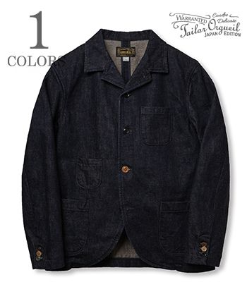 ORGUEIL オルゲイユ 13oz.セルビッジデニム|サックジャケット『Denim Sack Jacket』【アメカジ・ワーク】OR-4307