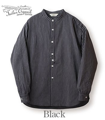 ORGUEIL オルゲイユ 長袖|ストライプ|バンドカラー|グランダット|グランパシャツ『Grandad Collar Shirt』【アメカジ・ワーク】OR-5098_3