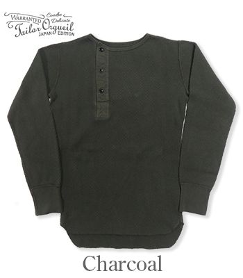 ORGUEIL オルゲイユ 長袖|竹目サーマル|ヘンリーネック|Tシャツ『Thermal Henry Neck T-Shirt』【アメカジ・ワーク】OR-9101_2