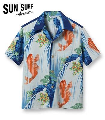 SUN SURF サンサーフ レーヨン ハワイアン シャツ S/S アロハシャツ