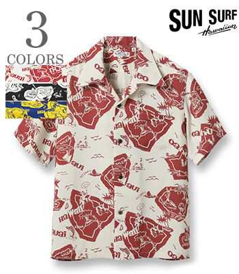 SUN SURF サンサーフ SHORT SLEEVE RAYON ALOHA SHIRT 23MODEL