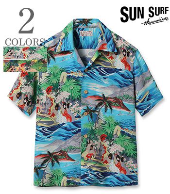 SUN SURF サンサーフ PALI HAWAIIAN STYLE|スペシャルエディション|サベージ|24Model『ALOHA UNIVERSAL WORLD』【アロハ・洋柄】SS39278